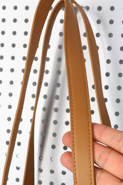 Fashion Resort Women Weave Handbag - Dutch